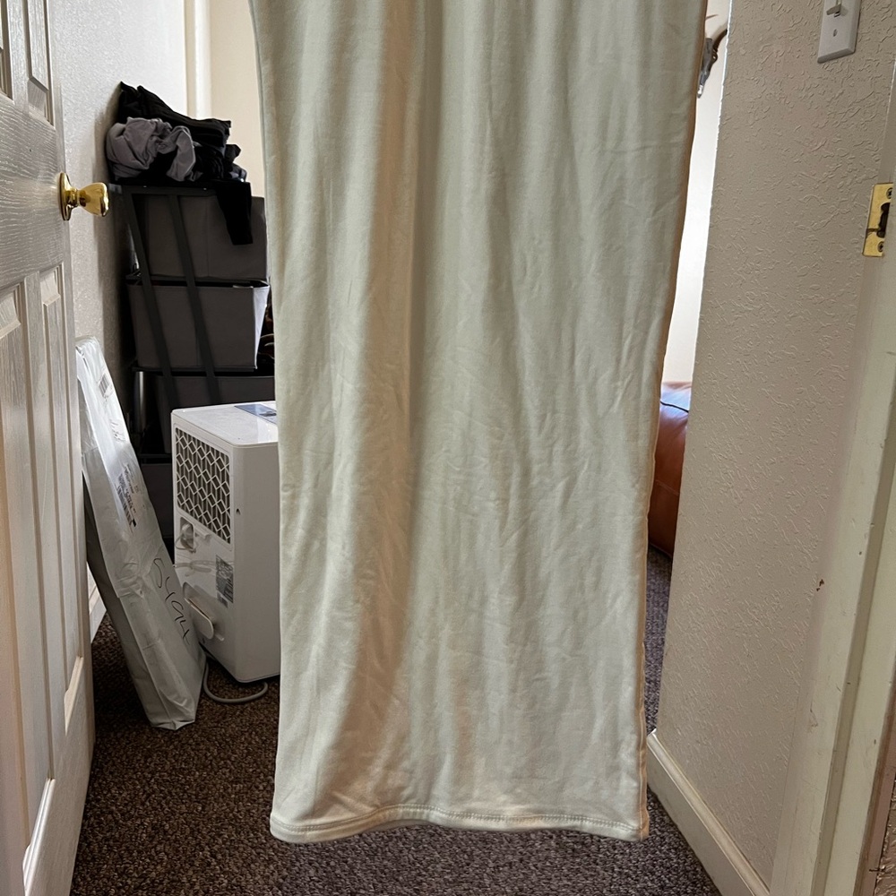 NEW WHITE MAXI LONG BODYCON NAKED WARDROBE - Picture 4 of 4